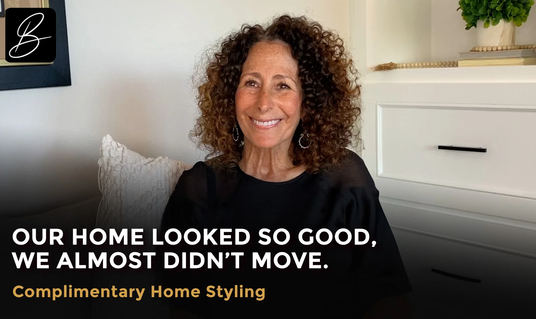 Gayle, in her own words about selling and buying at the same time.
